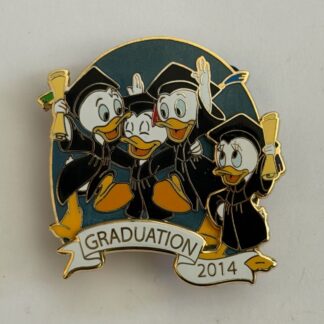 Huey, Louie, Dewey, Webby Vanderquack - Graduation 2014 DuckTales Disney Pin H0