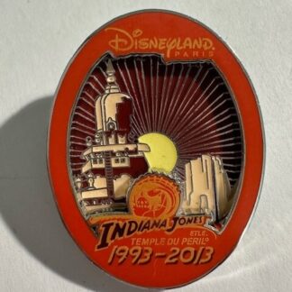 Indiana Jones Temple of Doom Disney Paris DLP 2013 Pin (E5)