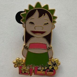 JDS Japan Disney Store Lilo Standing in Flowers Lilo And Stitch Pin (C2)