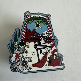 JDS Japan Nightmare Before Christmas Jack Skellington Light up Disney Pin B7