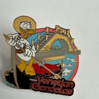 Japan Donald Venetian Gondolas Monthly Pin Collection 2008 TDR Disney Pin A3