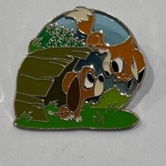 LOUNGEFLY DISNEY FOX AND THE HOUND SERIES PLAYTIME CHIBI ENAMEL PIN (A7)
