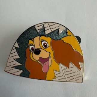 Lady Bone Puzzle Mystery Lady and the Tramp 70th Anniversary 2025 Disney Pin B9