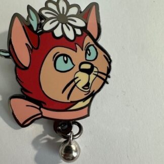 Loungefly Dinah Cats with Bell Dangle Mystery 2025 Game Stop Disney Pin F2
