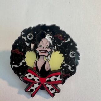 Loungefly Disney Cruella De Vil Wreath Blind Mystery Box 101 Dalmatians Pin (D5)