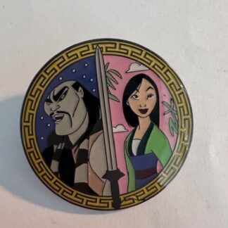 Loungefly Disney Princess & Villains Blind Box Pin - Mulan & Shan Yu (D2)