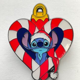 Loungefly Disney Stitch Ornament Mystery Heart Candy Canes Christmas Pin G2