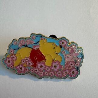 Loungefly Disney Winnie The Pooh & Piglet Cherry Blossom Pin Happy Spring (C5)