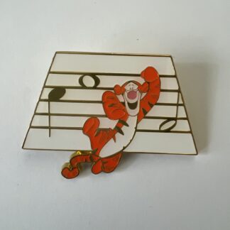 Loungefly Disney Winnie the Pooh Music Notes Pin - Tigger F3