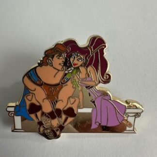 Loungefly Hercules 4 Set Hercules Megara Only Sitting on Bench Disney Pin (A3)