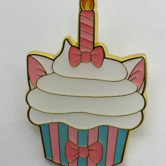 Loungefly Marie Animal Characters Cupcake with Candles 2025 Disney Pin H2