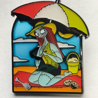 Loungefly NBC Nightmare Before Christmas BEACH SALLY Summer Stained Glass Pin G9