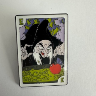 Loungefly Old Hag Evil Queen Playing Cards Mystery Snow White Disney Pin A3