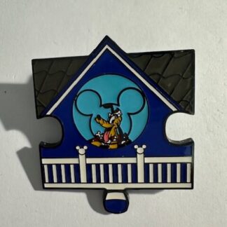 Loungefly Pluto Mickey And Friends Haunted House Mystery Puzzle Disney Pin (B2)