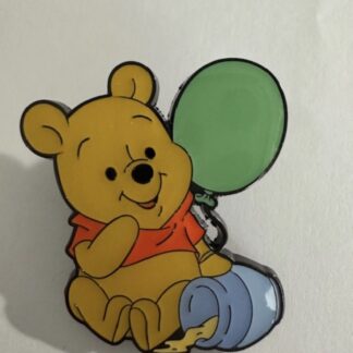 Loungefly Pooh Winnie The Pooh Babies Holiday Green Balloon Disney Pin (F0)