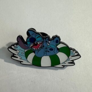 Loungefly Stitch Lilo And Stitch Winter Riding Innertube Disney Pin  (E1)
