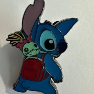 Loungefly Stitch Scrump Lilo and Stitch Walking with Backpack 2022 Disney Pin D6