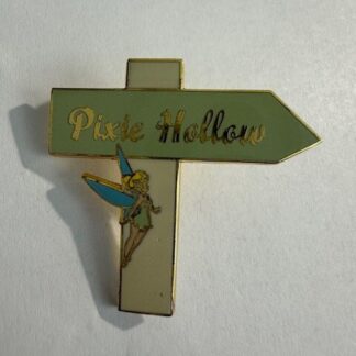 Loungefly Tinker Bell Pixie Hollow Peter Pan Post Sign Mystery Disney Pin (E1)