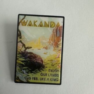 Marvel Hero Lands Poster Blind Box Enamel Wakanda Disney Pin (B8)