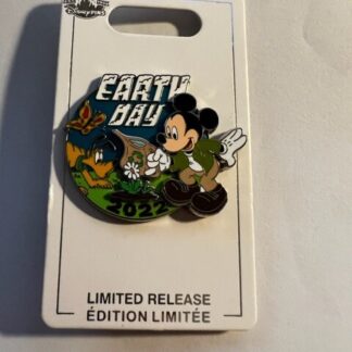 Mickey And Pluto Earth Day 2022 Flower Butterfly Disney Pin (B)