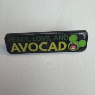 Mickey Icon Avocado Disney Pin Trading Peace Love and Avocado (C2)