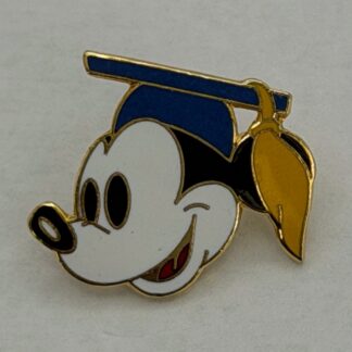 Mickey Institute - Graduate Head - Dark Blue 2004 Disney Pin G8