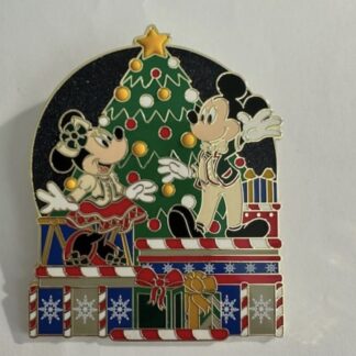 Mickey Minnie Float Christmas  Holiday Parade Collection Disney Pin (E9)