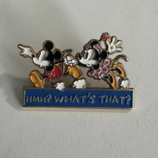 Mickey Minnie Mouse HMH? What’s That? Chasing Disney Pin  (A9)
