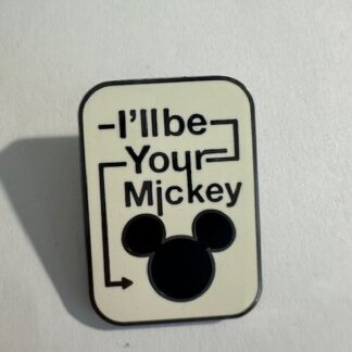 Mickey Mouse Icons I'll Be Your Mickey from Minnie Couples Set Disney Pin (E4)