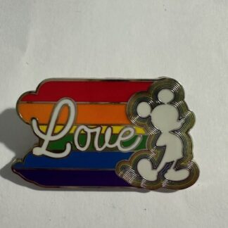 Mickey Mouse Rainbow Mickey Love Disney Pin (C0)