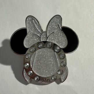 Minnie Mouse Icon Veil Bride Rhinestone Disney Pin Trading (A7)
