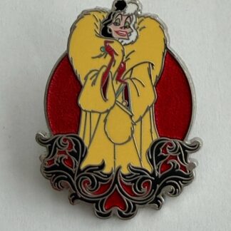 Our Universe - Cruella de Vil - Disney Villains Translucent  2024 Disney Pin B4