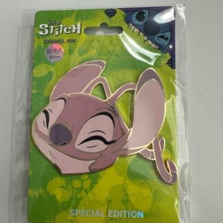 PALM Pink A La Mode Angel Portrait Lilo And Stitch Jumbo LE 300  Disney Pin (B)