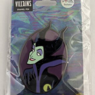 PALM Pink A La mode Maleficent Profile Sleeping Beauty Disney Pin B
