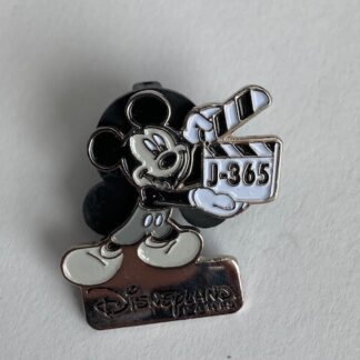 Paris Studios 1 Year Countdown Mickey Mouse J - 365 Disney Pin (B8)