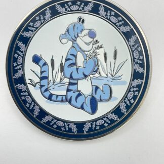 Pooh Tigger Ceramic Tonal Floral China Plate Mystery Loungefly Disney Pin H8