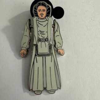 Princess Leia Action Figure Star Wars Disney Pin (E7)