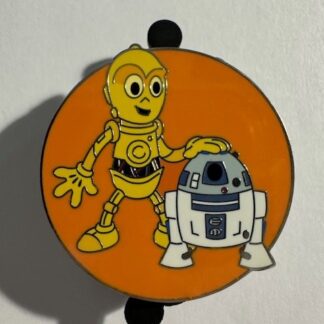 R2-D2 and C-3PO - Star Wars Cute Duos Starter 2024 - Droids Disney Pin C1