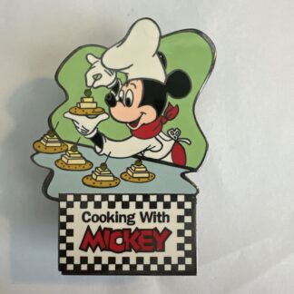 RARE Disney Auctions Cooking with Mickey Pin LE 100 - Making Pastries (A4)