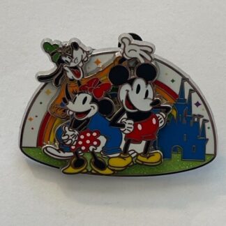 Rainbow Mickey & friends Disney Pin 142818 (C6)