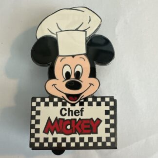 Rare LE 100 Disney Auctions - Cooking With Mickey (Chef Mickey) Logo Main Pin A4
