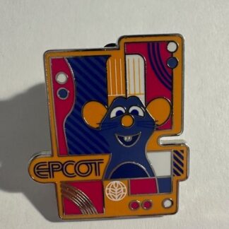 Remy Retro Mystery WDW EPCOT Center Pavilion Symbol Pixar 2024 Disney Pin B8