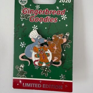 Remy and Emile - Gingerbread Goodies 2020 Disney Pin B