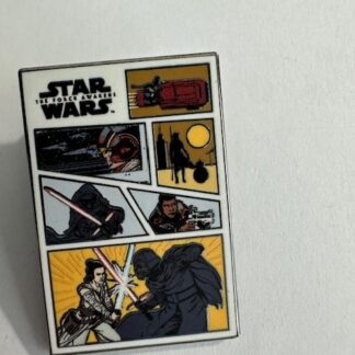 Rey, Kylo Ren, Poe, Finn Episode 7 The Force Awakens Comic 2025 Disney Pin F1