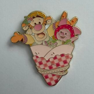 SDR Tigger Piglet in a Wrap - Pooh and Friends Spring Picnic 2026 Disney Pin H7