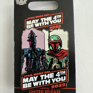 Star Wars 2022 May The 4th Be With You Disney Pin B