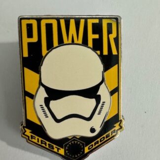 Star Wars The Force Awakens Storm Trooper Power First Order 2015 Disney Pin F1