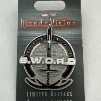 Sword Wanda Vision Marvel S.W.O.R.D Logo Disney Pin (B)