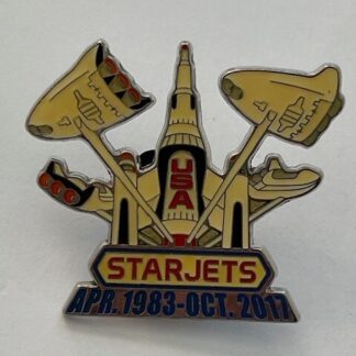 TDR Tokyo StarJets Forever Closing Celebration 2017 Disney Pin (A8)