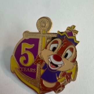 TDS Dale Game Prize 5th Celebration Anchor Disney Pin (C2)